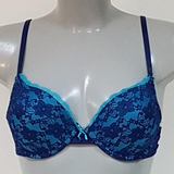 Elbrina Blossom blue push up bra