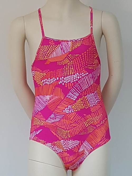 Nickey Nobel Rosa pink/print bathingsuit