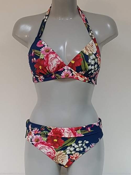 Bomain Jamaica blue/print set