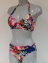 Bomain Jamaica blue/print set