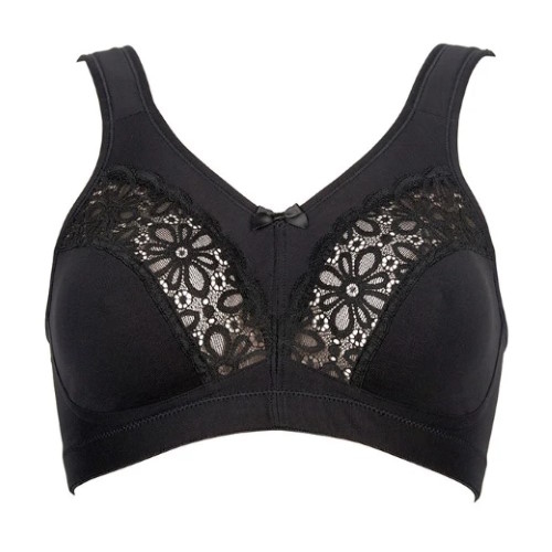 Elbrina Liv black wireless bra