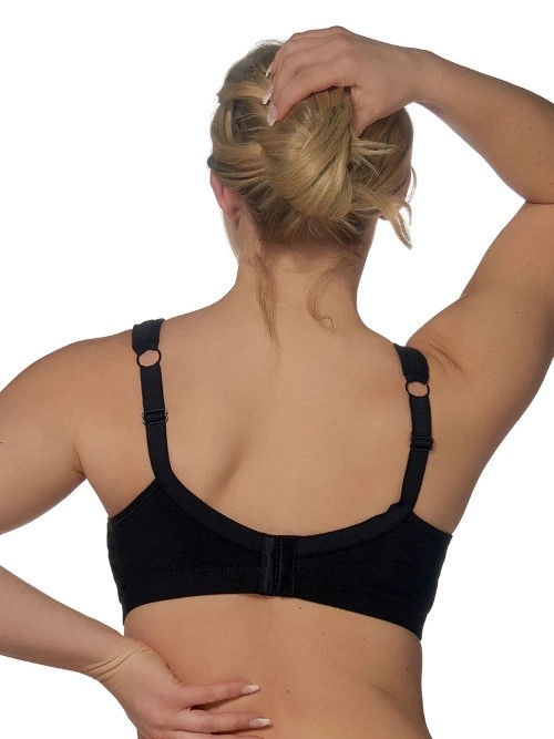 Elbrina Liv black wireless bra