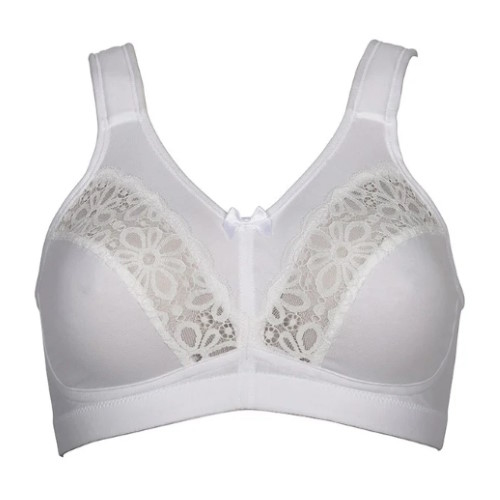 Elbrina Liv white wireless bra