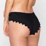 LingaDore Beach Black & White black bikini brief