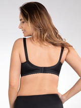 Naturana Minimizer black wireless bra