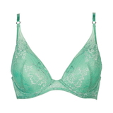 After Eden Flora green push up bra