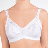 Naturana Minimizer white wireless bra
