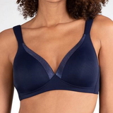 Naturana Everyday navy blue wireless bra