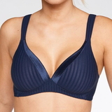Naturana Everyday navy blue wireless bra