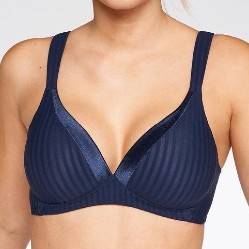 Naturana Everyday navy blue wireless bra
