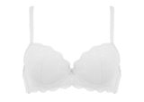 Naturana Light Lace white padded bra