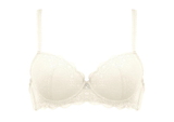 Naturana Light Lace champagne padded bra