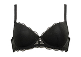 Naturana Light Lace black padded bra