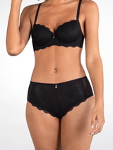 Naturana Light Lace black brief