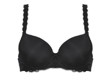 Naturana Everyday Elegance black padded bra