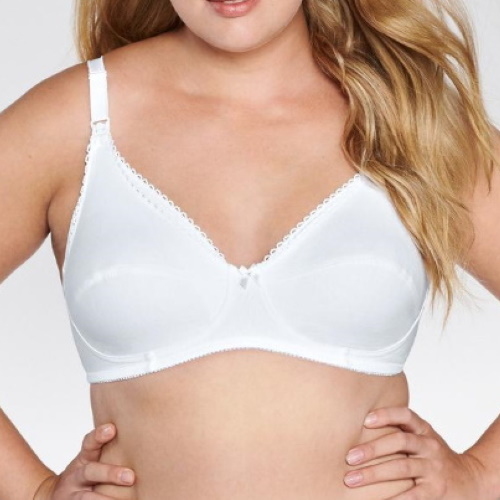 Naturana Solution white nursing bra