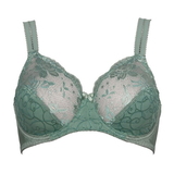 Elbrina Johanna green non-padded bra