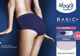 Sloggi Basic Midi blue/multicolor brief