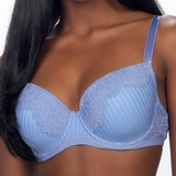 After Eden D-Cup & Up LIZ blue padded bra