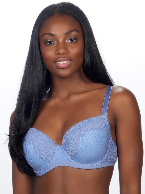 After Eden D-Cup & Up LIZ blue padded bra