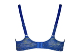 After Eden D-Cup & Up Anna blue/lime non-padded bra