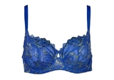 After Eden D-Cup & Up Anna blue/lime non-padded bra