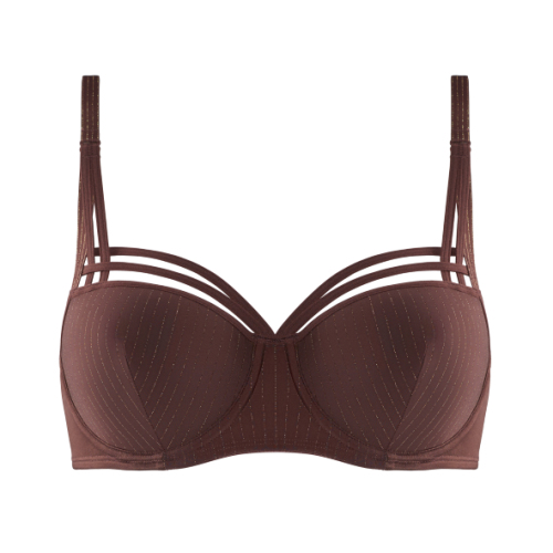 Marlies Dekkers Dame de Paris brown/print padded bra