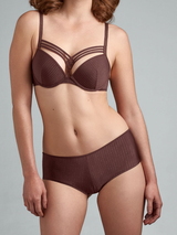 Marlies Dekkers Dame de Paris brown/print push up bra