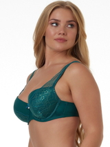 After Eden D-Cup & Up Fauve green padded bra