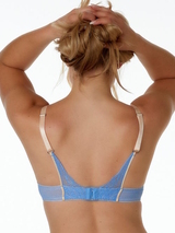 After Eden D-Cup & Up Filou blue/pink padded bra