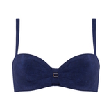 Marlies Dekkers Swimwear Puritsu navy blue padded bikini bra