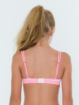 Boobs & Bloomers Anny white/pink girls bra