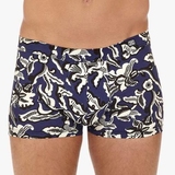 HOM Catalan navy/print boxer short