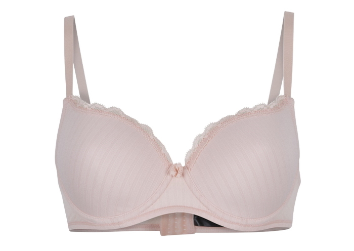 LingaDore Daily Cottonlook baby pink padded bra