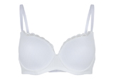 LingaDore Daily Cottonlook snow white padded bra