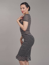 Peter Domenie 934 Fire black/white skirt