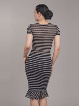 Peter Domenie 934 Fire black/white skirt