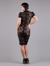 Peter Domenie 991-E Kaotic black dress