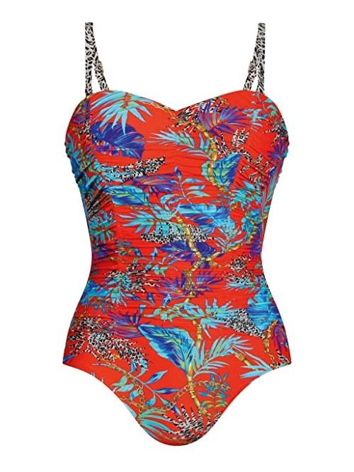 Anita Swimwear Artemis orange/print bathingsuit
