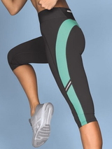 Anita Active Sport Tights 3/4 grey/mint legging