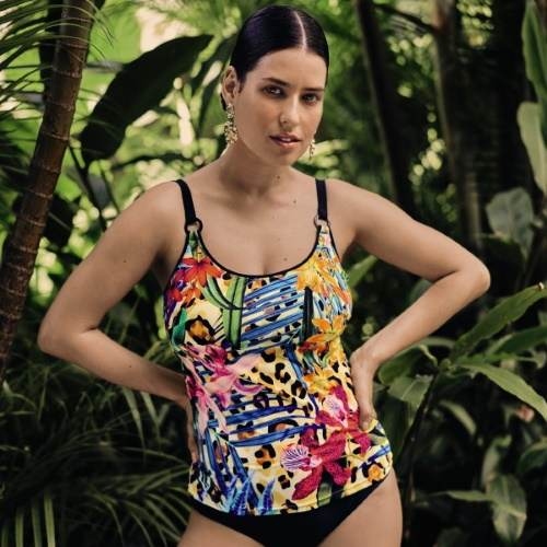 Anita Swimwear Margit animal print tankini set