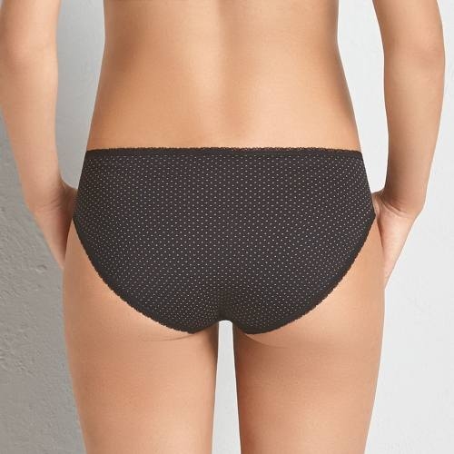 Anita Maternity Seamless black maternity brief