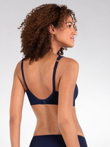 Naturana Everyday navy blue wireless bra