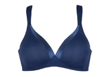 Naturana Everyday navy blue wireless bra