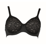 Rosa Faia Aurelia black non-padded bra