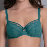 Rosa Faia Selma petrol non-padded bra