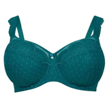 Rosa Faia Selma petrol non-padded bra