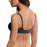 Rosa Faia Twin Art anthracite non-padded bra
