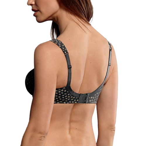 Rosa Faia Twin Art anthracite wireless bra