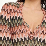 LingaDore Beach Neva green/pink tunic